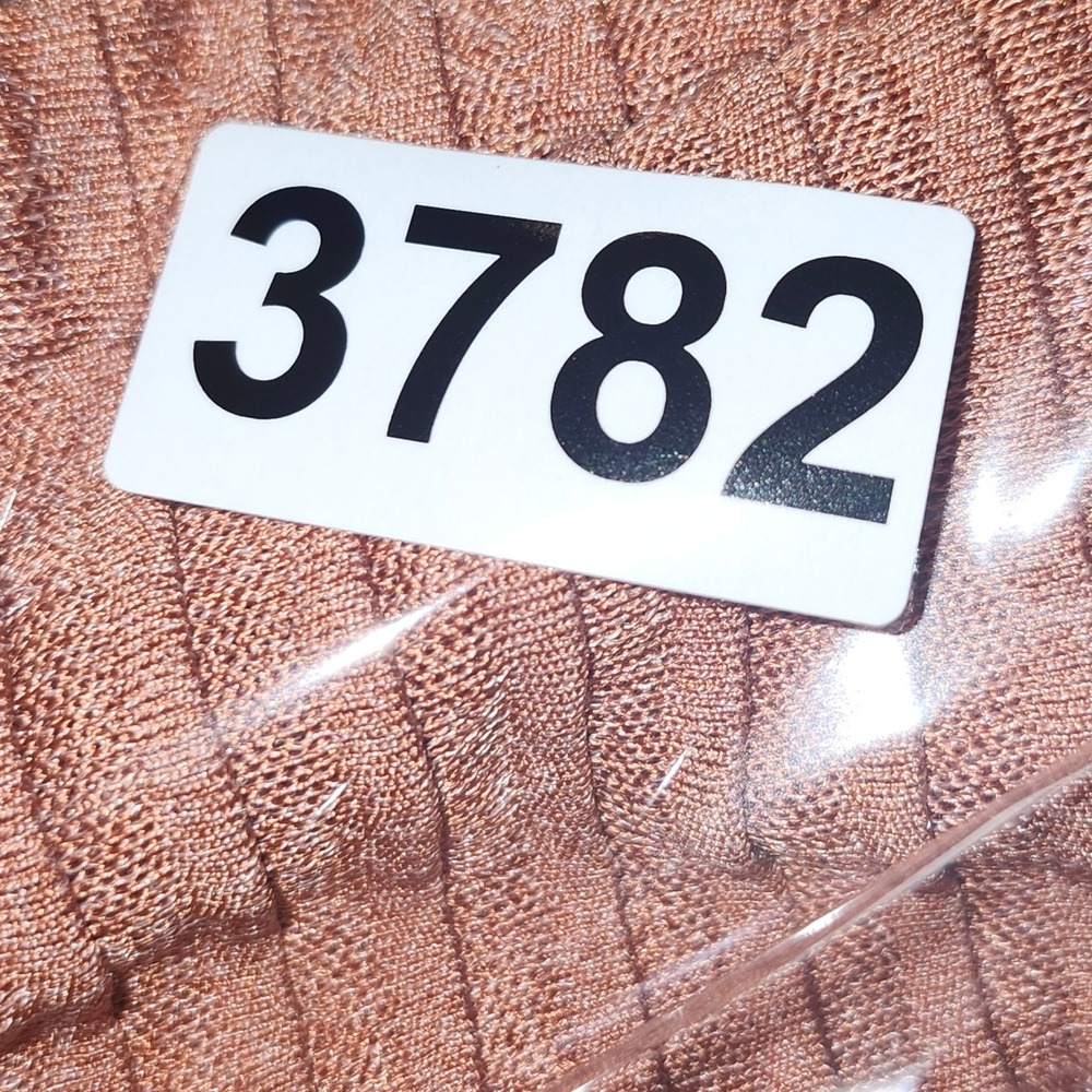 Jhane Barnes Mens XL Silk Blend Ribbed Crewneck‎ Sweater Copper Brown 58122C07 - Picture 9 of 10